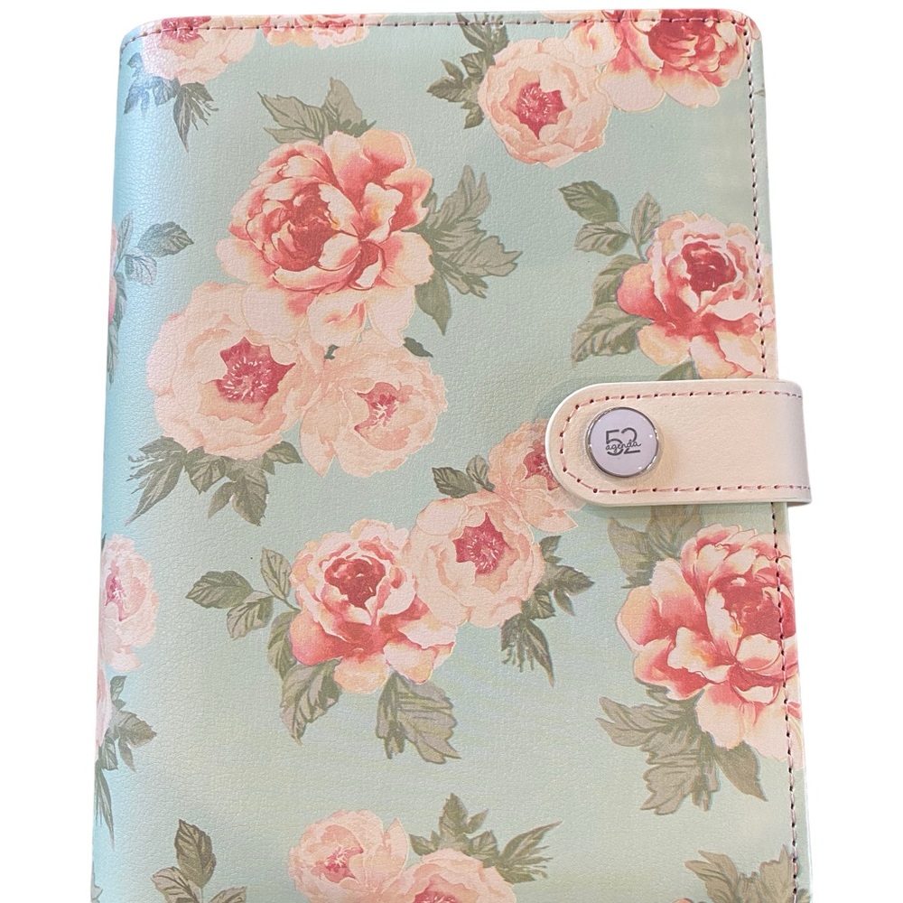 AGENDA 52 6-Ring Floral Personal Planner Binder